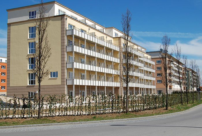 Wohnpark Augsburg schafft neuen Wohnraum mit Hilfe von HANNO